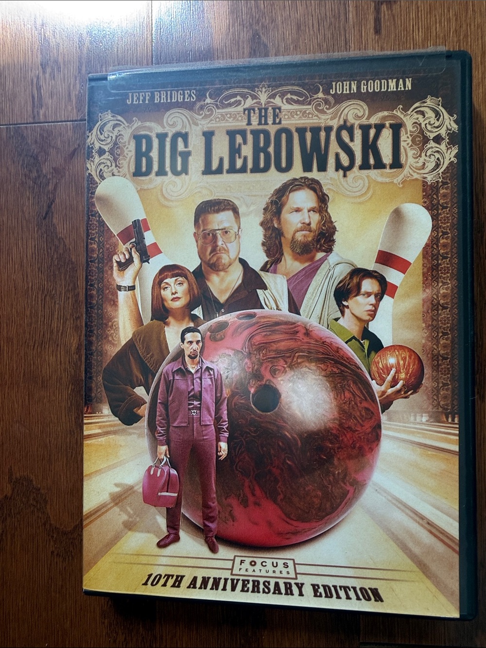 The Big Lebowski 10th Anniversary Edition 2 Disc DVD Jeff Bridges